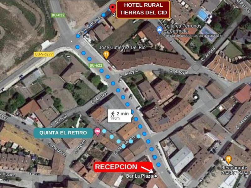 Hotel Rural Tierras Del Cid Quintanaduenas Exterior photo